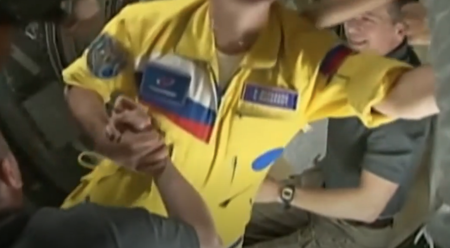 Russian Cosmonauts arrived at the ISS