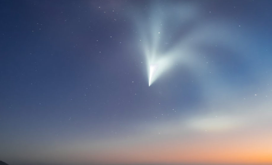 NASA Falcon 9 SpaceX Starlink 11-7 Mission