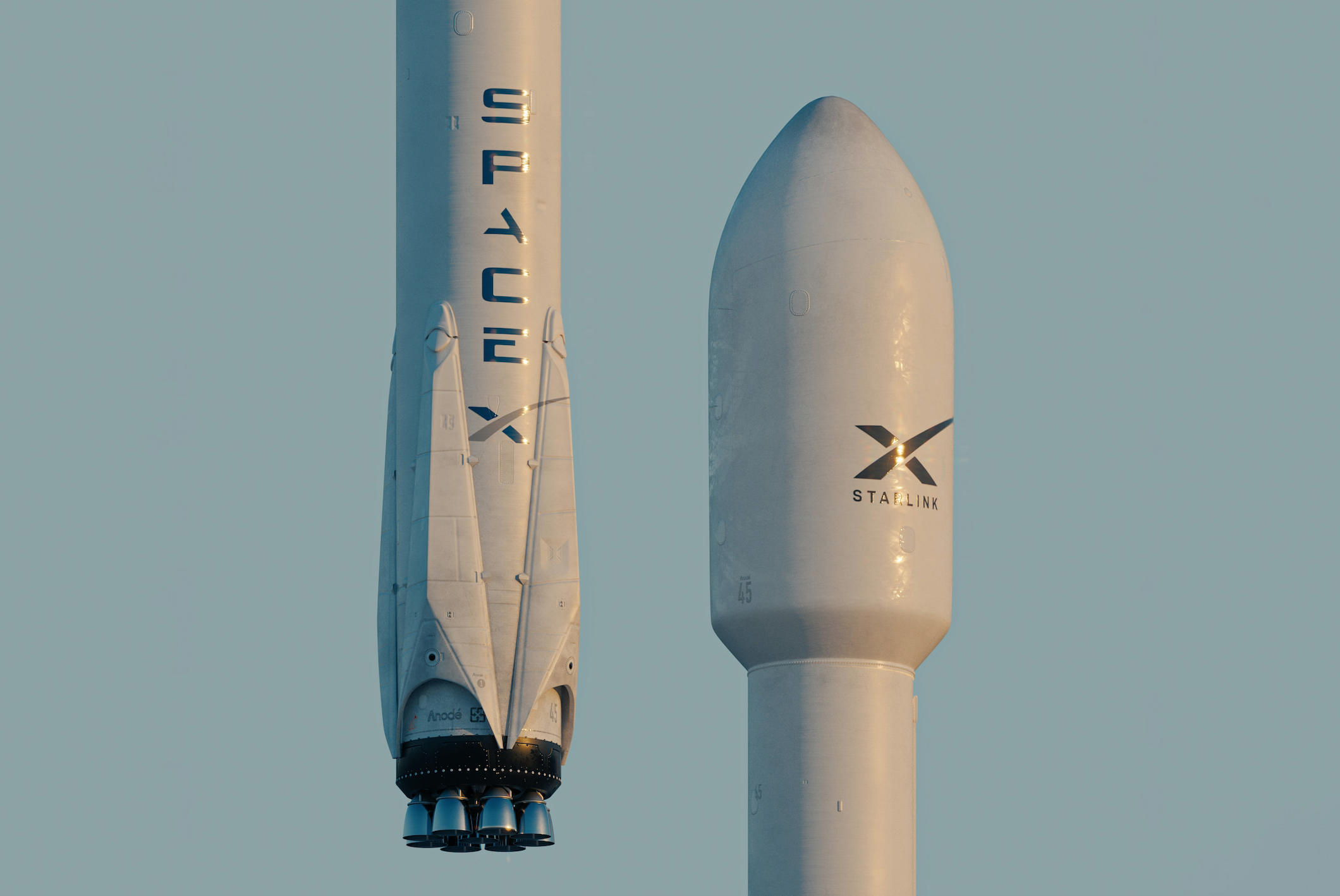 NASA SpaceX Falcon 9 Starlink 17-33 Mission