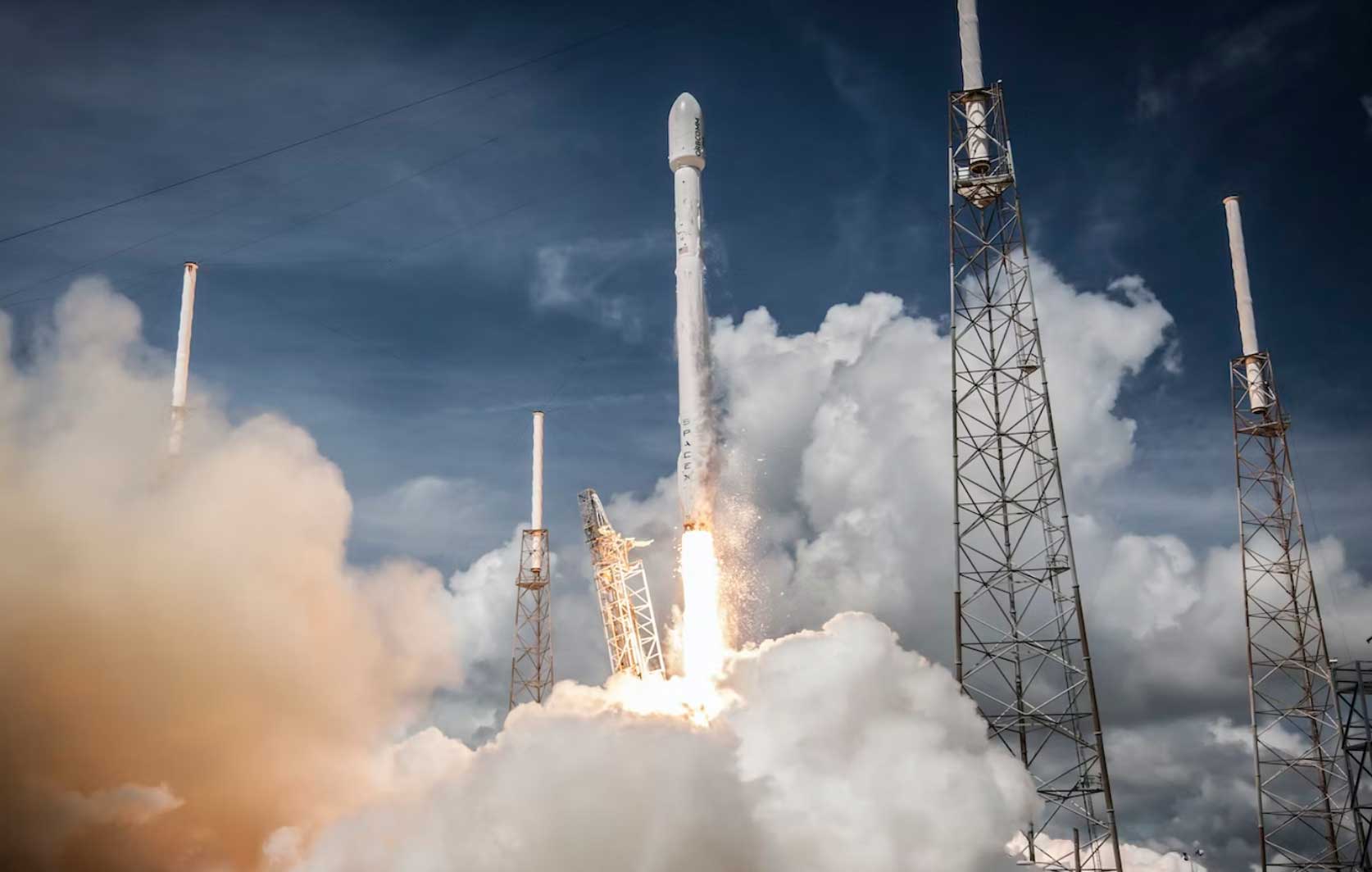 NASA SpaceX falcon 9 Starlink 5-9 Mission