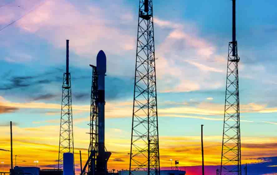 NASA SpaceX falcon 9 Starlink 6-12