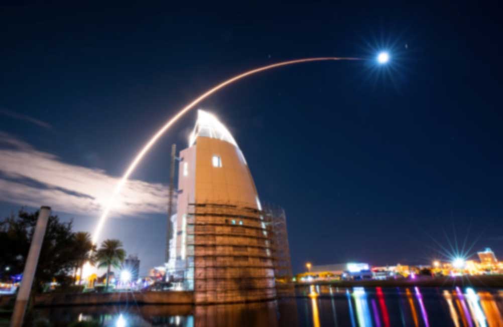 NASA SpaceX falcon 9 Starlink 6-19