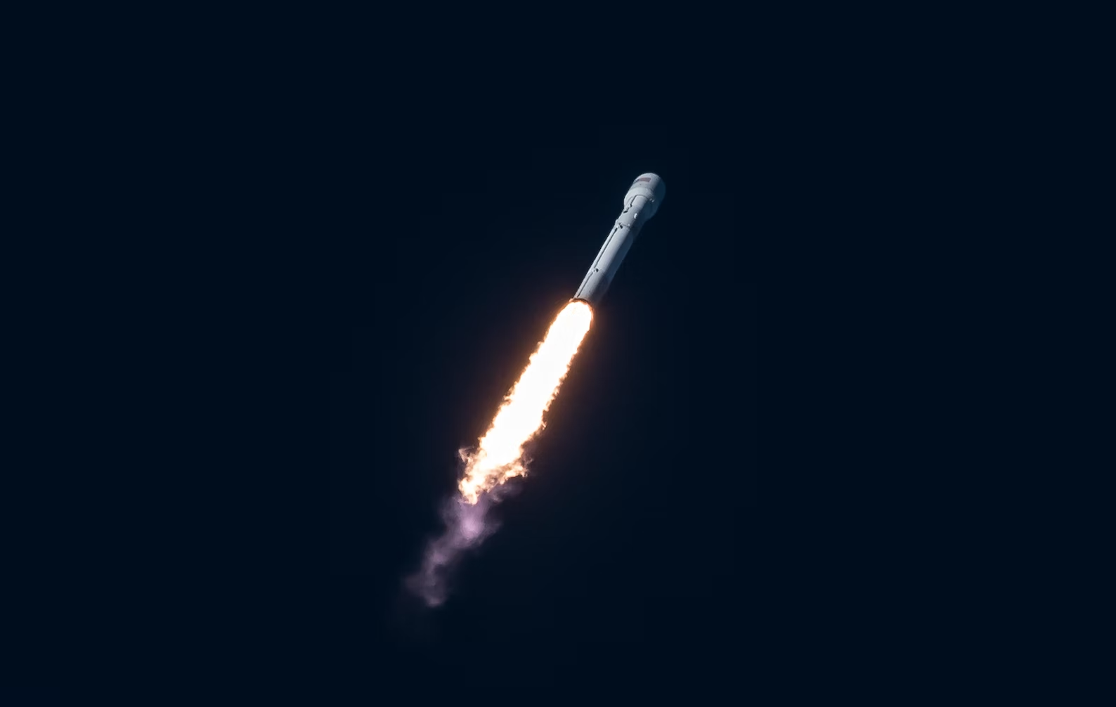 NASA SpaceX Falcon 9 Starlink 2-4 Rocket Launch