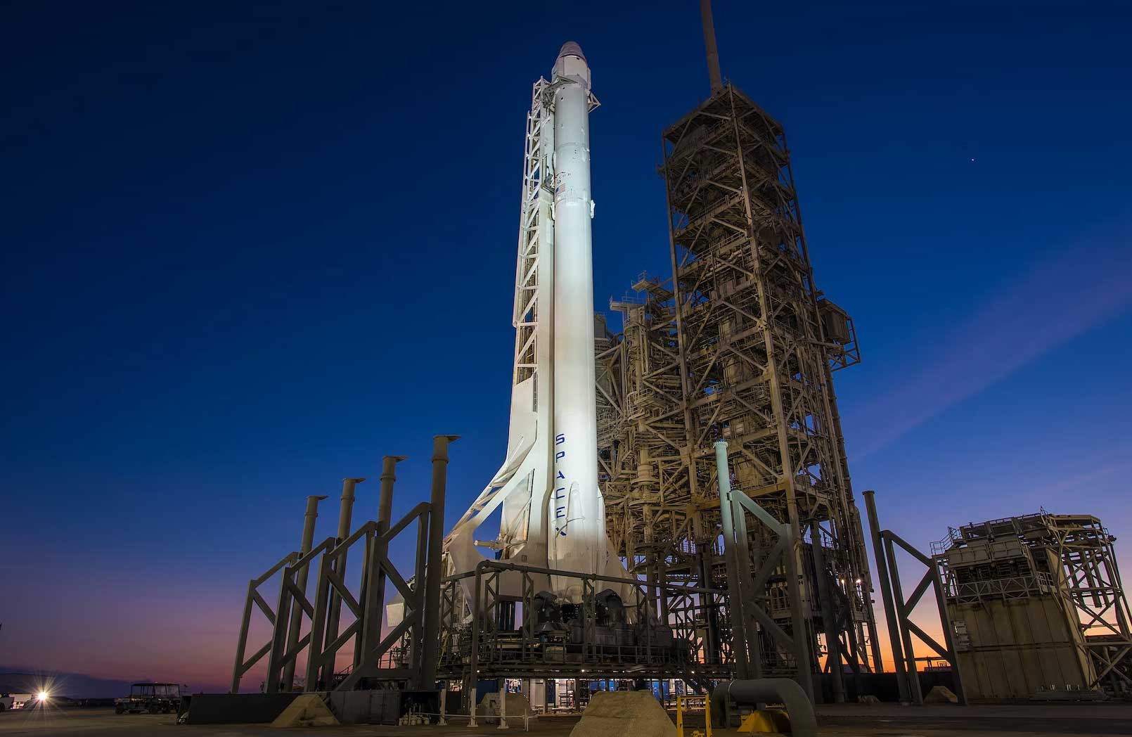 NASA SpaceX falcon 9 OneWeb 17