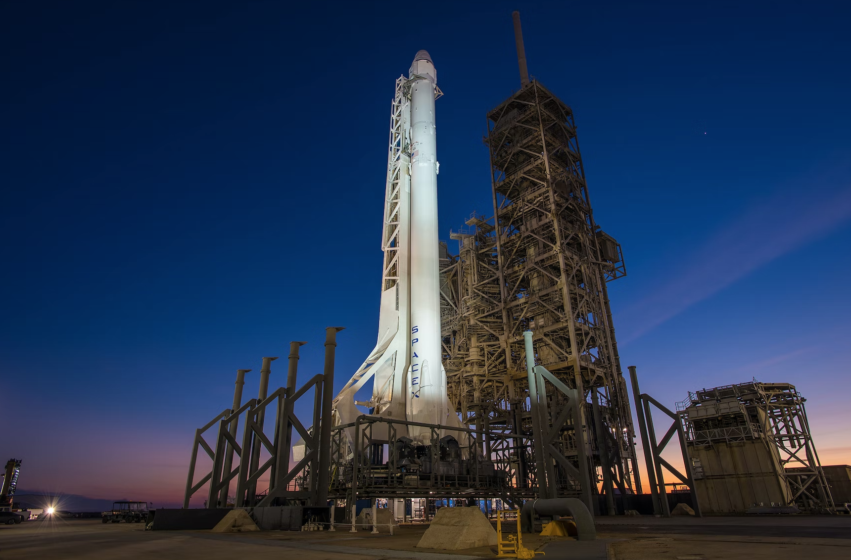 NASA SpaceX Falcon 9 Starlink AST SpaceMobile BlueWalker 3 Satellite